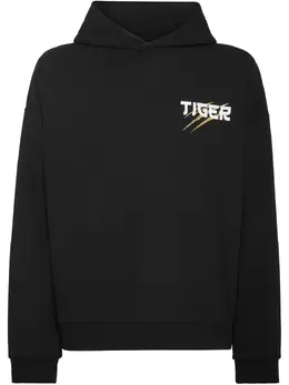 Plein Sport: Чёрная толстовка 