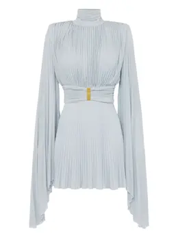 Elisabetta Franchi: Плиссированное платье 