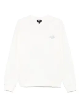 A.P.C.: Белый свитшот 