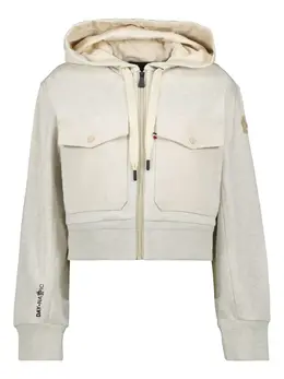 Moncler Grenoble: Светлая толстовка 