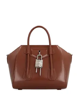 Givenchy: Коричневая сумка-шоппер  Antigona Lock