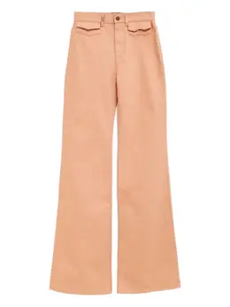 Chloé: Расклешённые брюки 