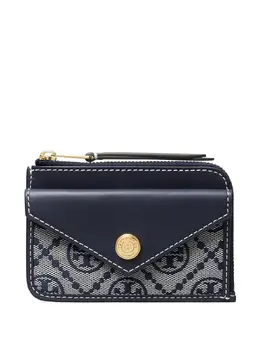 Tory Burch: Синий картхолдер 