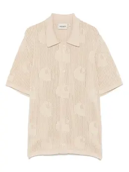 Carhartt WIP: Бежевая рубашка 