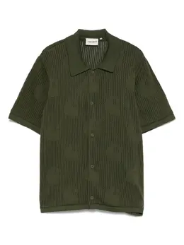 Carhartt WIP: Зелёная рубашка 