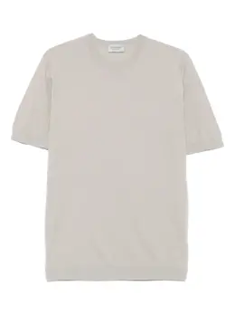 John Smedley: Светлая футболка 