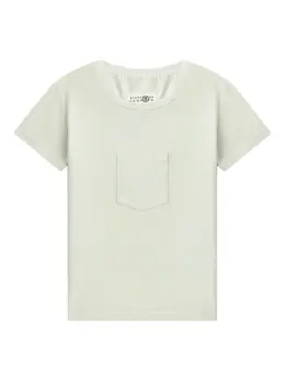 MM6 Maison Margiela: Футболка с карманами 