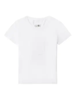 MM6 Maison Margiela: Футболка с карманами 