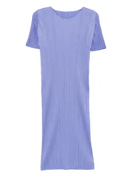 Pleats Please Issey Miyake: Платье миди 