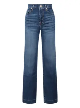 7 For All Mankind: Джинсы стрейч 