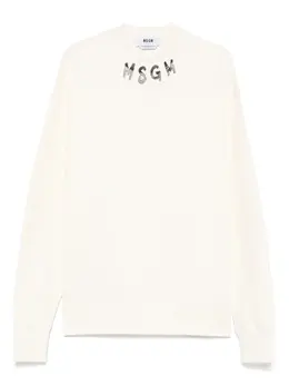 MSGM: Свитшот с принтом 