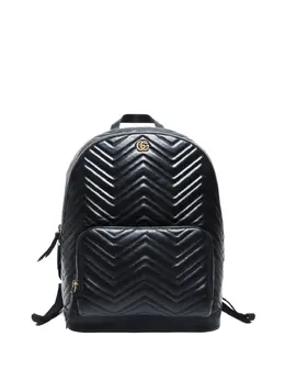 Gucci Pre-Owned: Чёрный рюкзак 