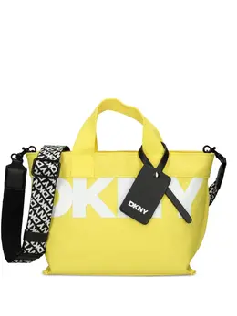 DKNY: Сумка-шоппер с принтом 