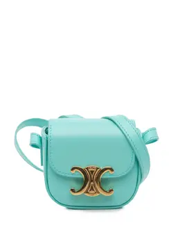 Céline Pre-Owned: Блестящая сумка через плечо 