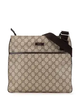 Gucci Pre-Owned: Коричневая сумка через плечо 