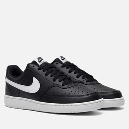 Nike: Чёрные кроссовки  Court Vision Low