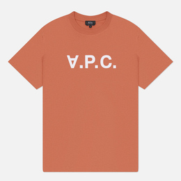 A.P.C.: Оранжевая футболка 