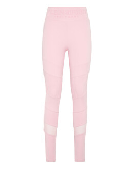 Plein Sport: Розовые легинсы 