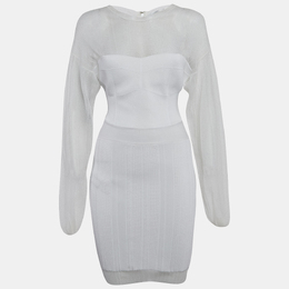 Herve Leger: Белое платье 