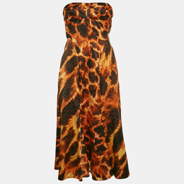 Just Cavalli: Оранжевое платье 