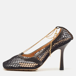 Bottega Veneta: Чёрные туфли  Stretch