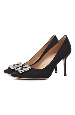 Manolo Blahnik: Чёрные туфли  Hangisi 90