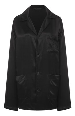Balenciaga: Блуза из вискозы 