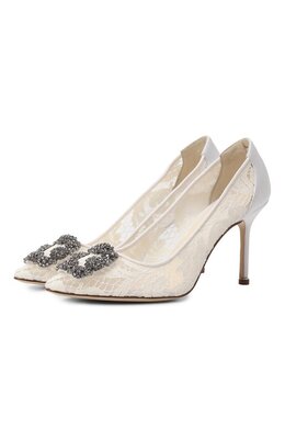 Manolo Blahnik: Белые туфли  Hangisi 90