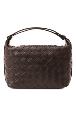 Bottega Veneta: Коричневая сумка 