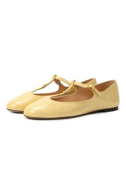 Chloé: Бежевые балетки  Marcie