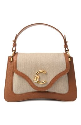 Coccinelle: Бежевая сумка 