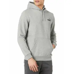 PUMA: Серая толстовка  Essentials