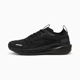 PUMA: Чёрные кроссовки 