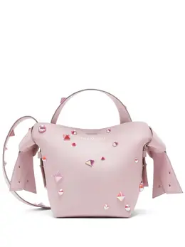 Acne Studios: Розовая сумка через плечо  Musubi