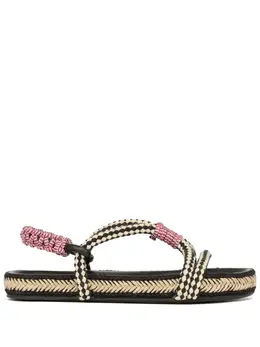 ISABEL MARANT: Чёрные сандалии 