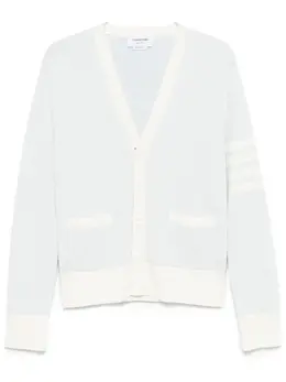 Thom Browne: Кардиган  4-Bar в полоску