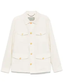 Canali: Льняная рубашка 