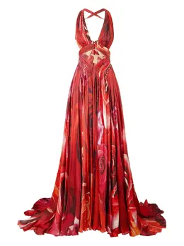 Roberto Cavalli: Яркое платье 