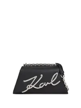 Karl Lagerfeld: Чёрная сумка  Signature