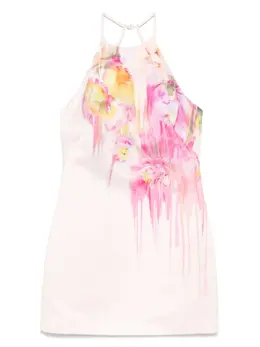 Blumarine: Платье с принтом 