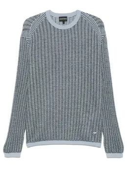 Emporio Armani: Светлый свитер 