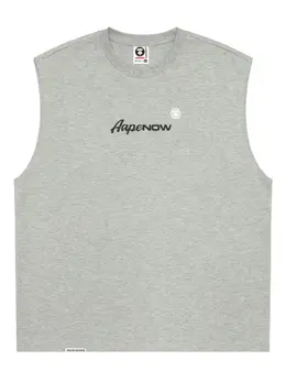 AAPE BY *A BATHING APE®: Светлая футболка 