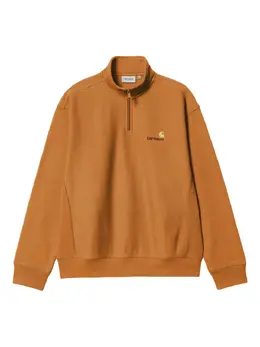 Carhartt WIP: Коричневый свитшот  American