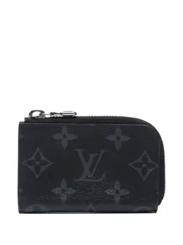 Louis Vuitton Pre-Owned: Чёрный кошелёк 