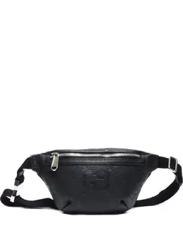 Gucci Pre-Owned: Чёрная поясная сумка 