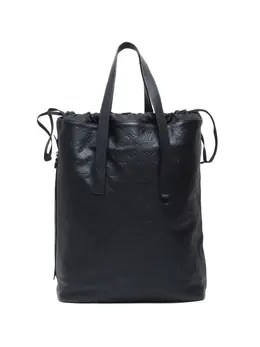 Louis Vuitton Pre-Owned: Чёрная сумка-шоппер 