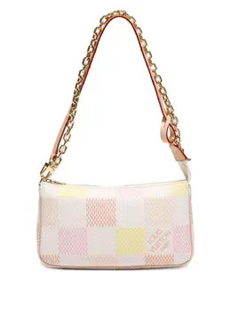 Louis Vuitton Pre-Owned: Белая сумка 