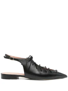 Malone Souliers: Чёрные балетки 