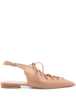 Malone Souliers: Светлые балетки 