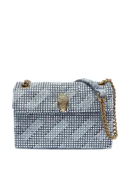 Kurt Geiger London: Голубая сумка 